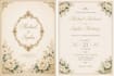 design elegant wedding cards, invitation, and walima cards