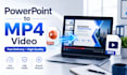 convert powerpoint PPT into mp4 video