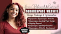 squarespace website squarespace design squarespace landing page seo optimization