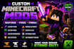 create a custom minecraft neoforge forge or fabric mod for your server