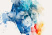 make watercolor family portrait