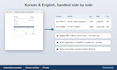 extract korean and english PDF data into clean excel