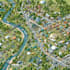 design vector map illustration, isometric map, dungeon and dragons, fantasy map