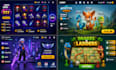 design game UI UX mobile and PC, and console