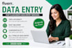 do data entry, web research, copy paste and excel data entry