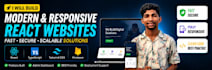 build a responsive react websiteq