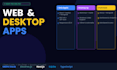 build a full stack mern web and electron desktop application