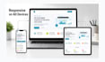 convert figma to a responsive react or next js website with tailwind CSS
