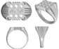 create custom 3d ring cad design for jewelry manufacturing