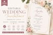 design an editable canva wedding invitation