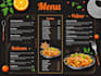 do food menu design, restaurant menu design, food flyer