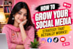 design  eye catching social media thumbnails