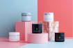 design premium cosmetic label and box packaging design