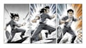draw a unique comic book page or manga page