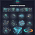 create 2d game assets, props, icons, tileset, items for unity or mobile games