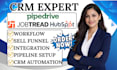 setup  jobtread invoice  clickup hubspot pipedrive booking proposal invoce