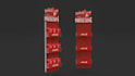 design 3d posm, retail display and exhibition booth