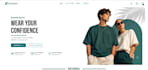 build a responsive react website with tailwind CSS