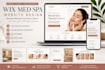 design a high converting wix med spa website with booking