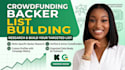 research and build a targeted crowdfunding backers list for your campaign