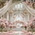 design custom wedding venue illustration