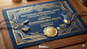 design diploma, create award, build graduation, gift and computer certificate