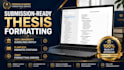 professionally format thesis dissertation apa mla harvard vancouver etc