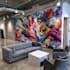 create custom graffiti art designs murals and wall arts