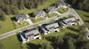 elevate 3d residential complex,concept community layout, architectural rendering
