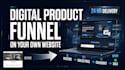 build digital product funnel in 24 hours product landing page course sale funnel