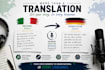 translate your song lyrics professionally