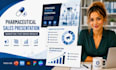 do pharmaceutical sales presentation, medical device, powerpoint design