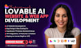 develop responsive lovable ai website v0 supabase base44 claude code website