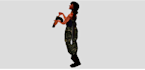 create psx character modeling, lowpoly character, ps1 style, ps2 style, retro 3d