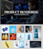 3d product design, and realistic rendering