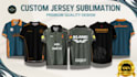 do custom jersey design or sublimation design