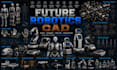 design custom ai robot and humanoid robot cad models