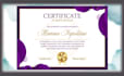 create custom certificate diploma and award design