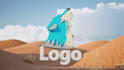 create a movie style 3d logo intro animation