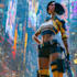 cyberpunk female character desing
