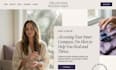 design squarespace crystal healing energy wellness website tarot astrology