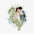 create a custom wedding map watercolor style