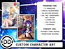 create anime, vtuber, oc and game character artwork