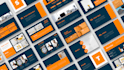 design business presentation powerpoint slides, google slides, redesign