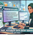do accurate data entry, copy paste, and web research