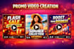 social media posts promo videos