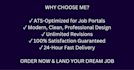 write ats friendly resume CV and cover letter in 24h