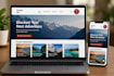 build a responsive HTML CSS javascript website