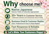 write professional japanese customer support replies