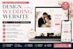 design custom wedding website with rsvp and registry integration
